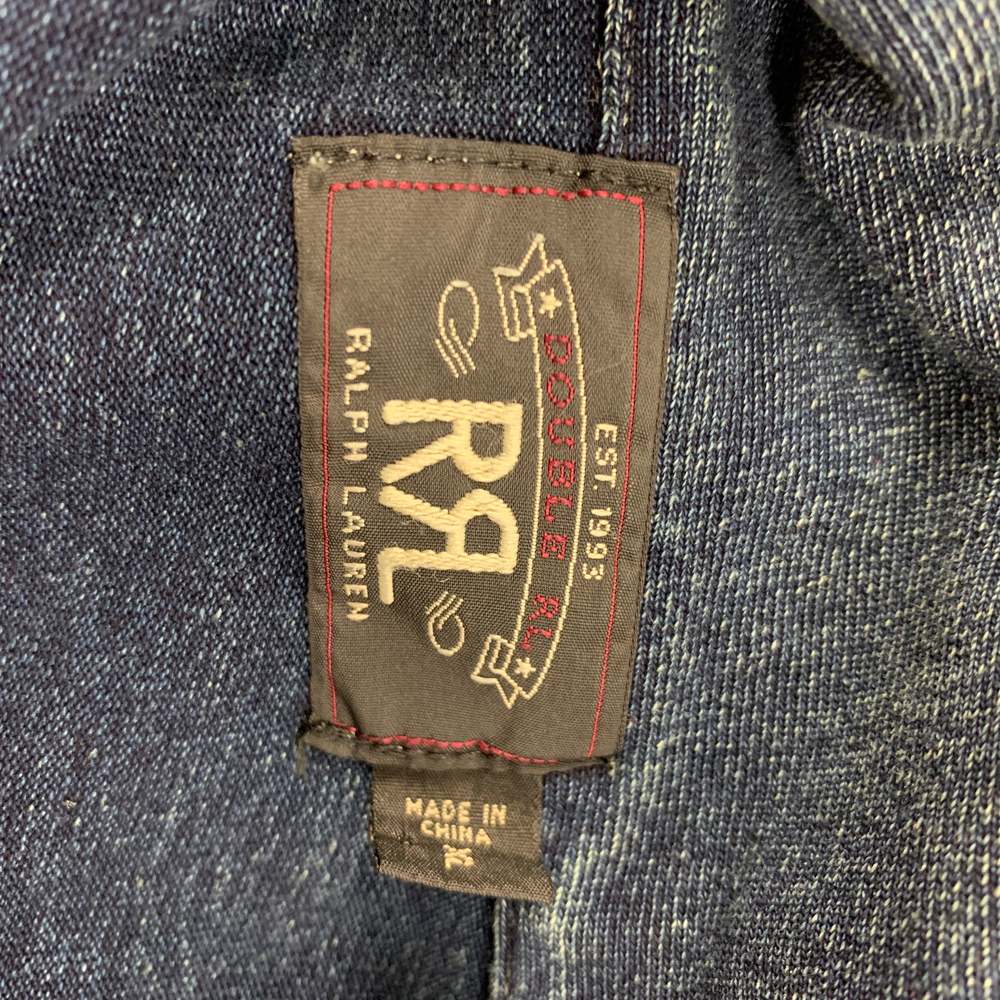 RRL by RALPH LAUREN Size XL Dark Blue Cotton Jacket - Picture 5 of 5